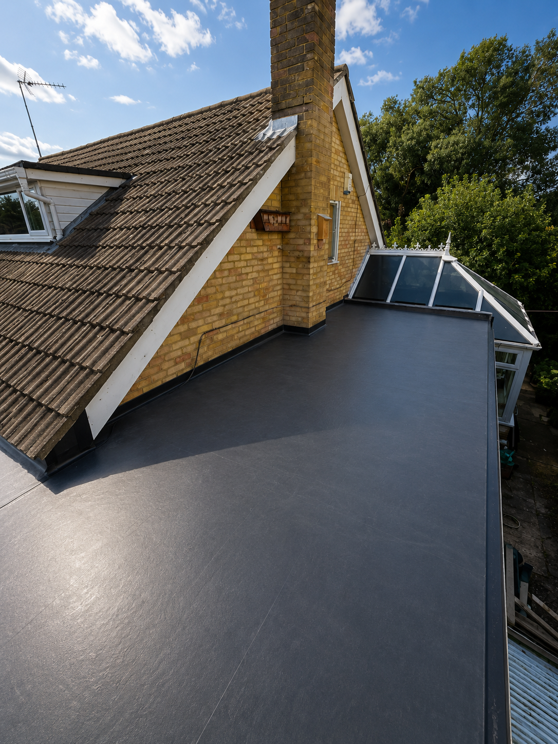 Roofing and flat roof work